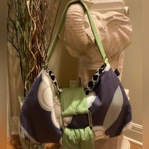 Lisa Lill Studio Purse Reversible Boho Style 16 X 11